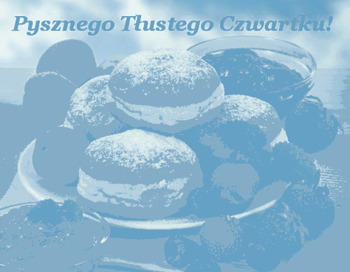 Pączki wśród truskawek na tłusty czwartek